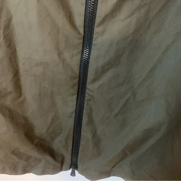 Danier Green Black Jacket Leather Sleeves 2XS - Picture 8 of 12